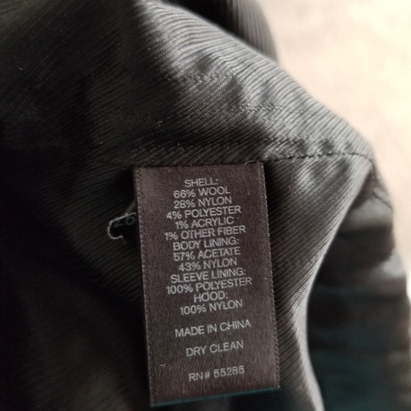 ❌SOLD❌ Express MilitaryStyle Wool Coat - Picture 11 of 11